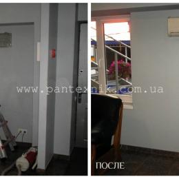 4Установка кондиционера в г. Днепропетровск, фото ДО и ПОСЛЕ